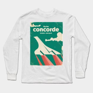 Fly The Concorde Long Sleeve T-Shirt